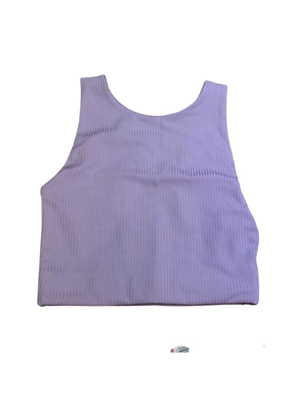 Women's Girlfriend Collective Ribbed Sports Bra XXS Purple